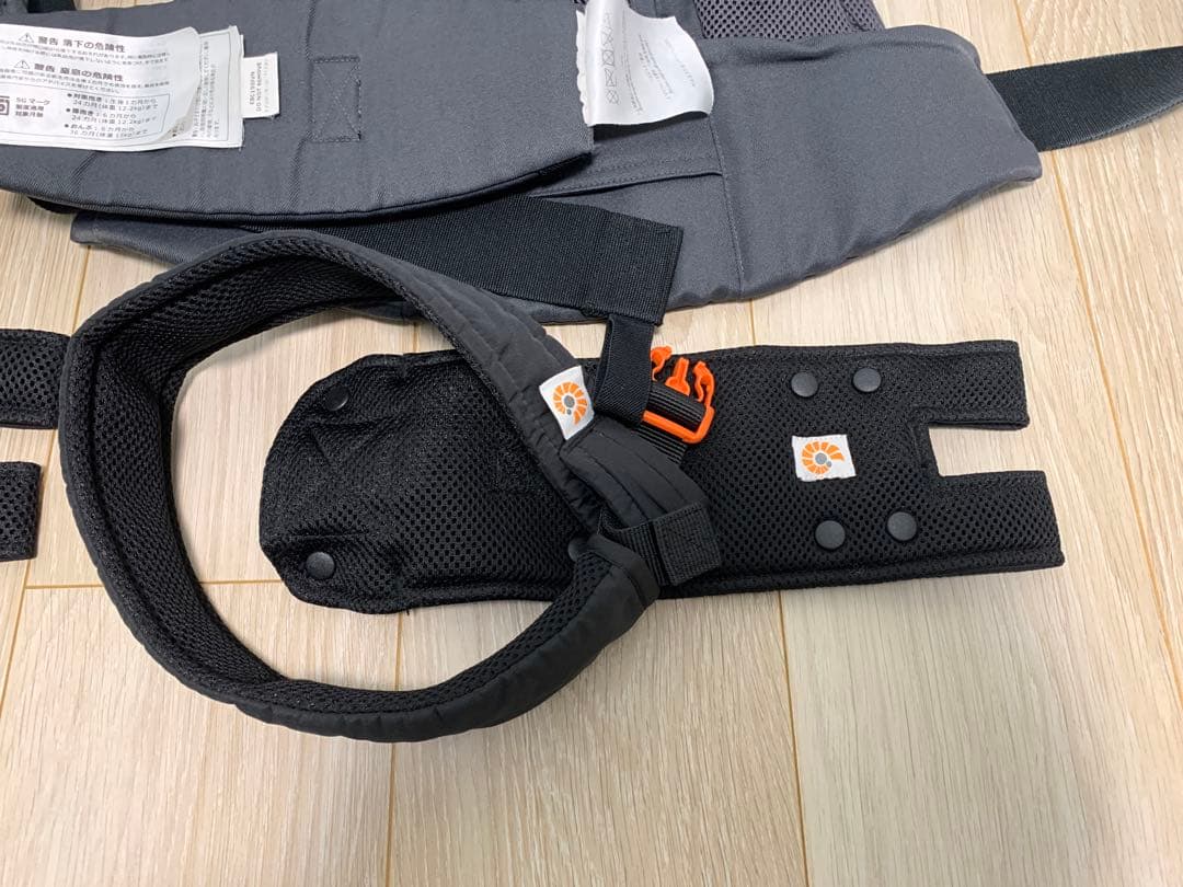 【付属品完備】エルゴ アダプト グレー 抱っこ紐 2個セット ウエストベルト付き