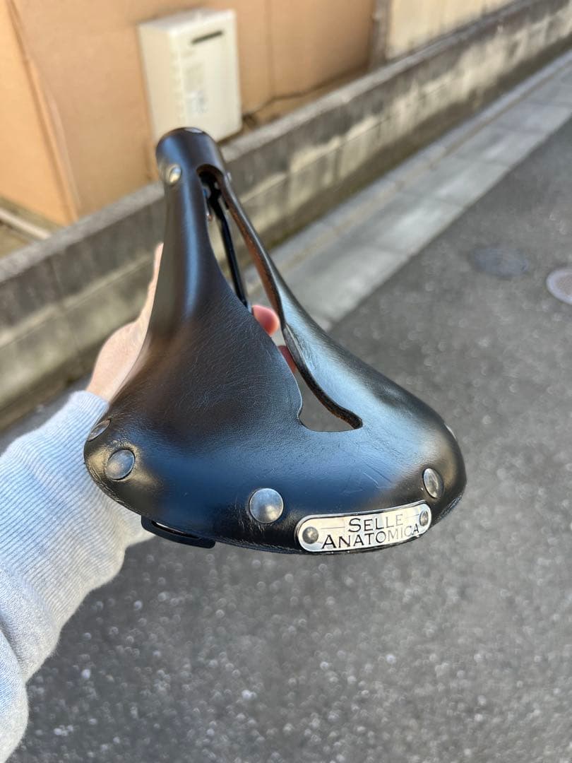 パーツ *SELLE ANATOMICA* X1 leather saddle