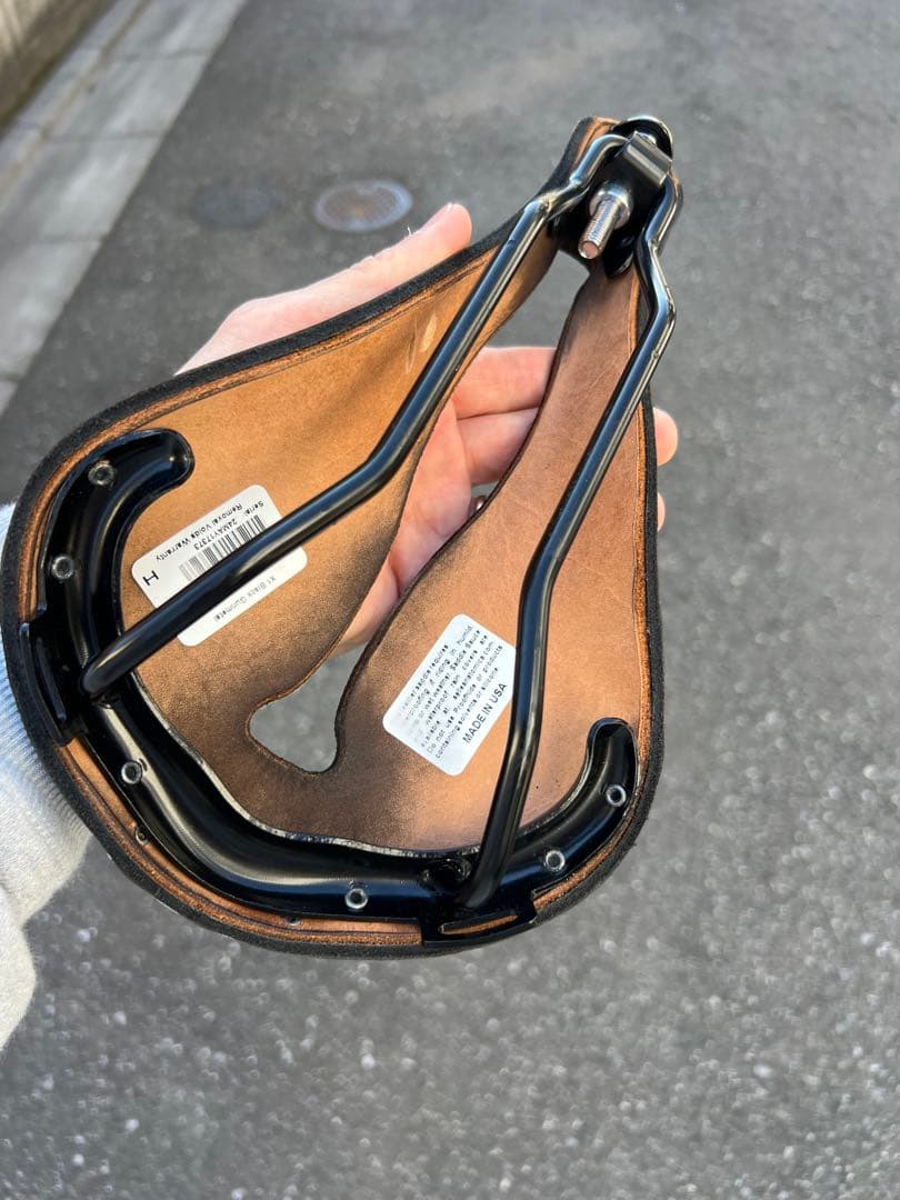 パーツ *SELLE ANATOMICA* X1 leather saddle