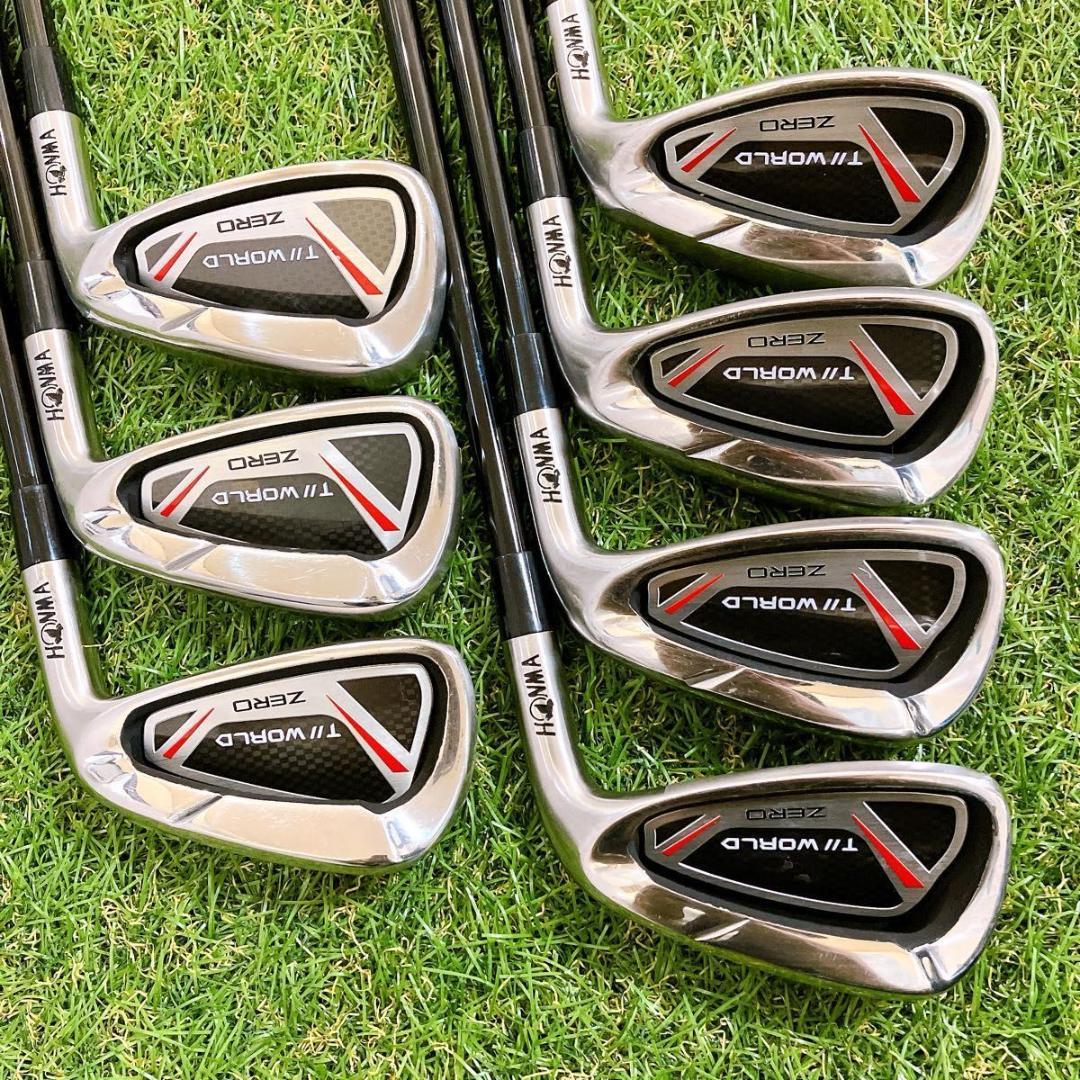 美品 HONMA ホンマ ツアーワールドゼロ メンズゴルフセット 初心者 S