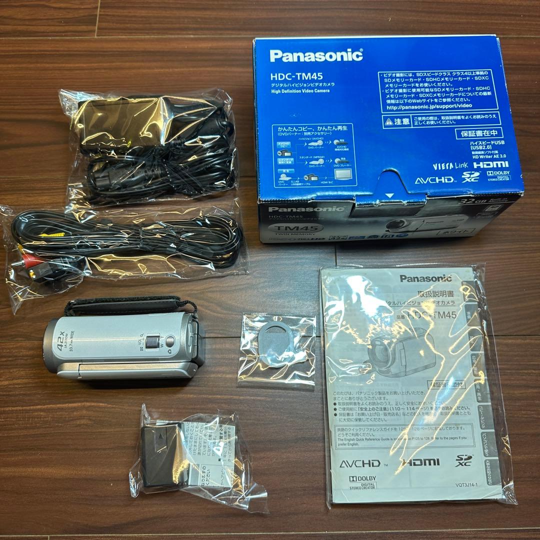 Panasonic HDC-TM45 ビデオカメラ 2455