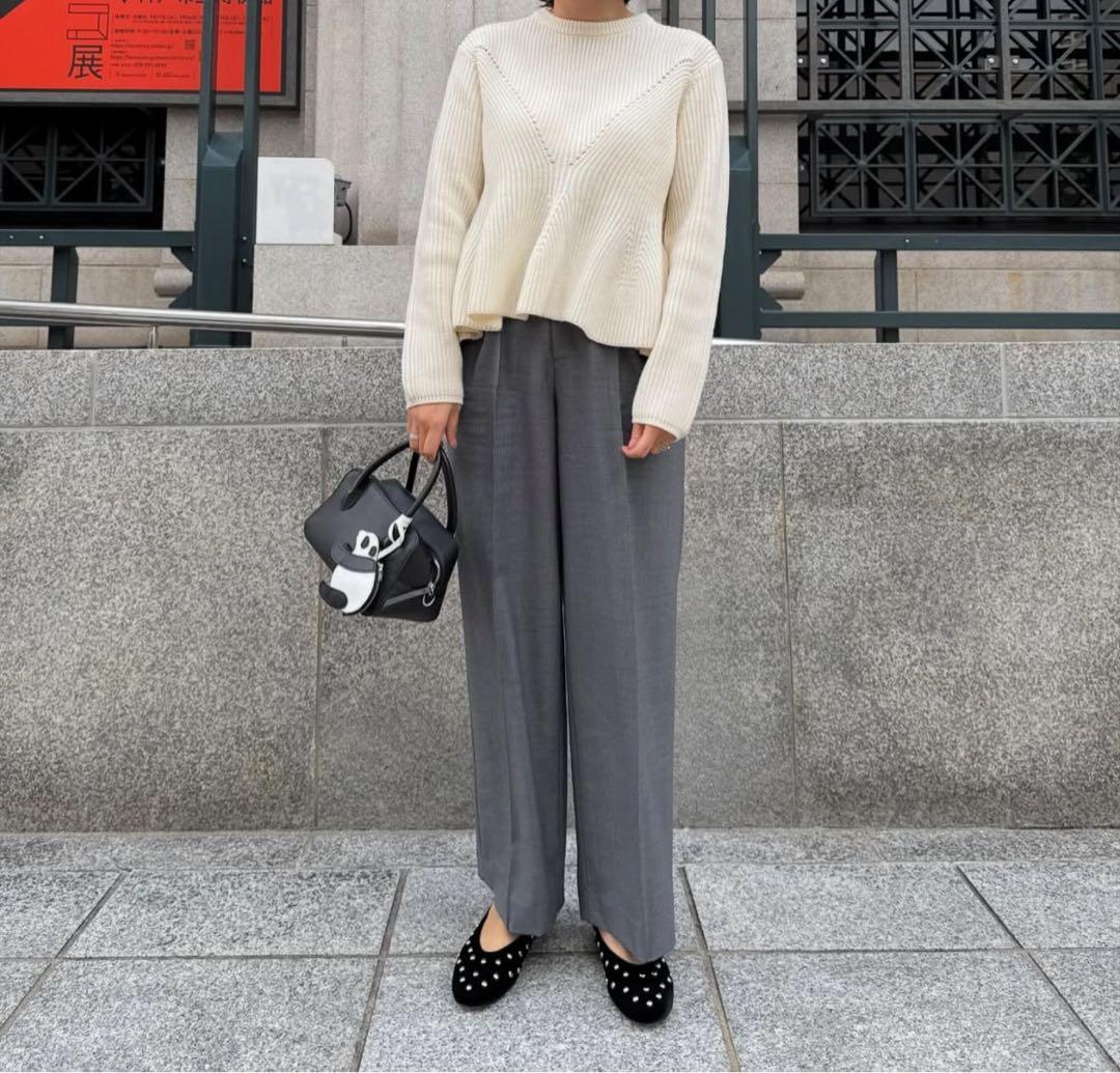 【限定SALE】OHGA オーガ スタッズパンプス ブラック 24cm 箱付き