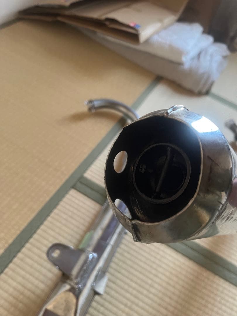 マッハ250SS純正チャンバー