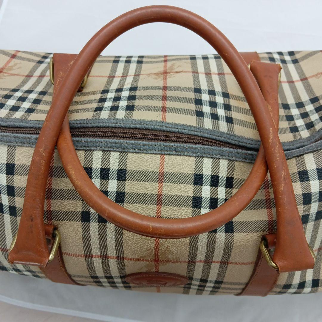 Burberry ノバチェック ボストンバッグ