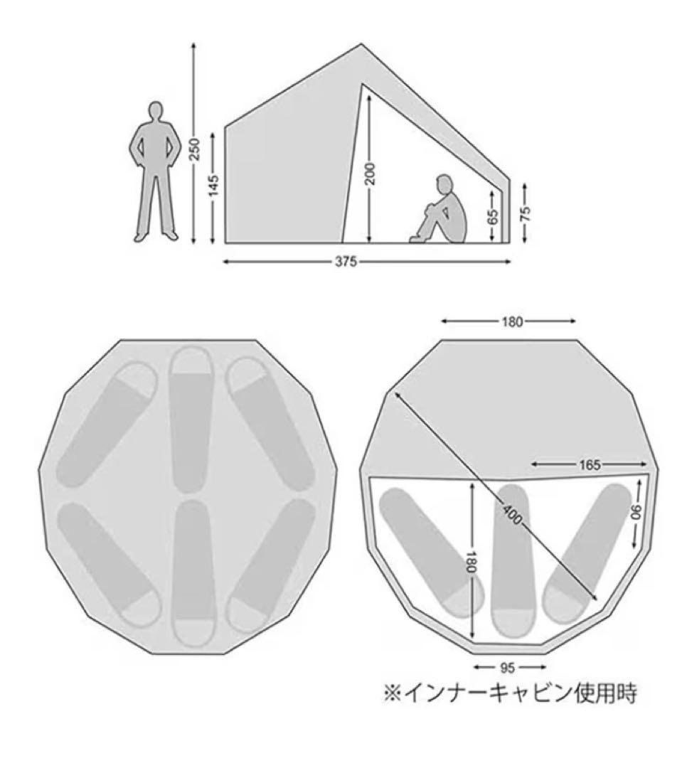 ノルディスク アスガルド12.6 ＋ジップインフロアセット