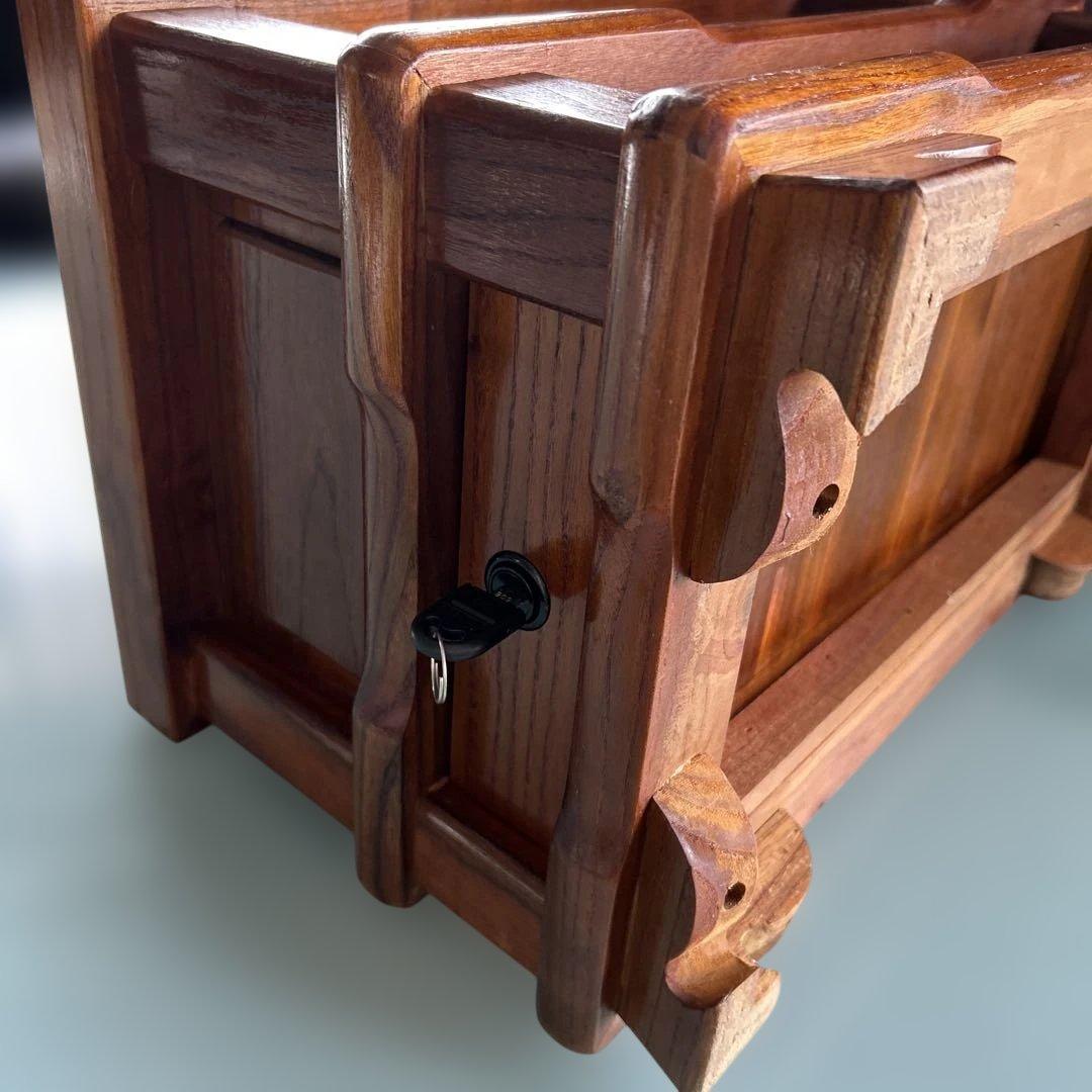 ＊賽銭箱（欅）＊貯金箱