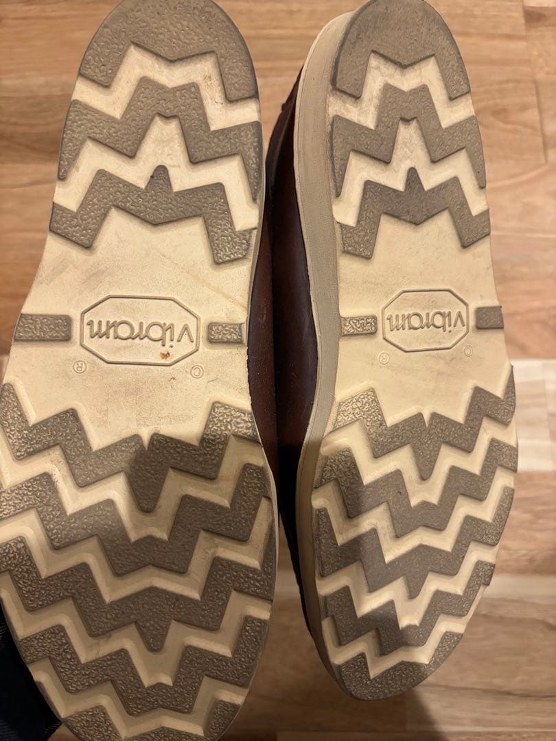 【美品】ラッセルモカシン　ヒューロンモカシン　ビブラムソール　8E