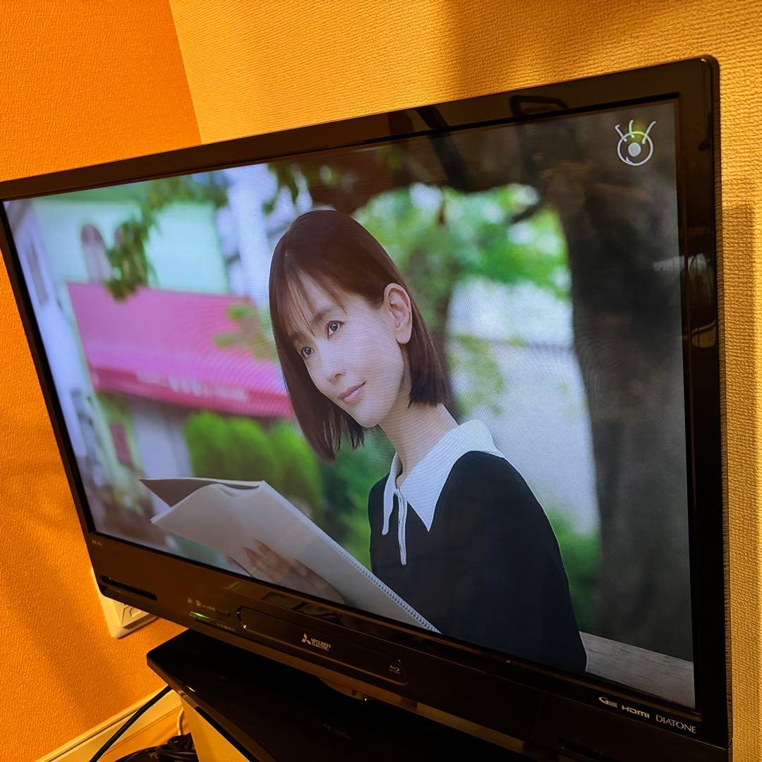 説明書付　テレビ　32インチ　三菱 HDD 液晶TV LCD-V32BHR10