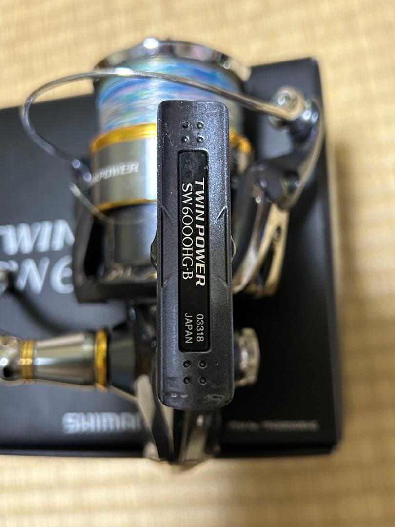 SHIMANO TWIN POWER SW6000HG スピニングリール