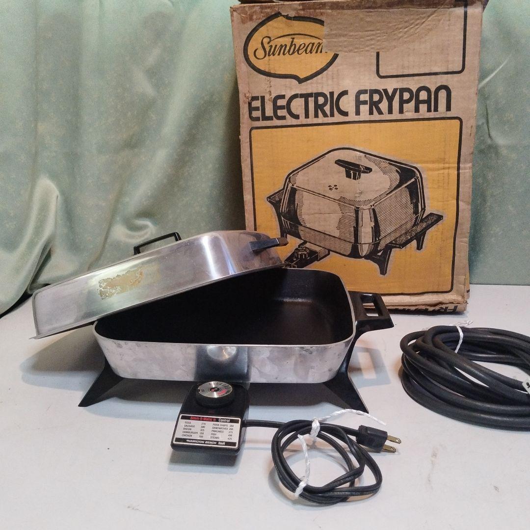 Sunbeam 　ELECTRIC FRYPAN サンビーム電気ホットプレート