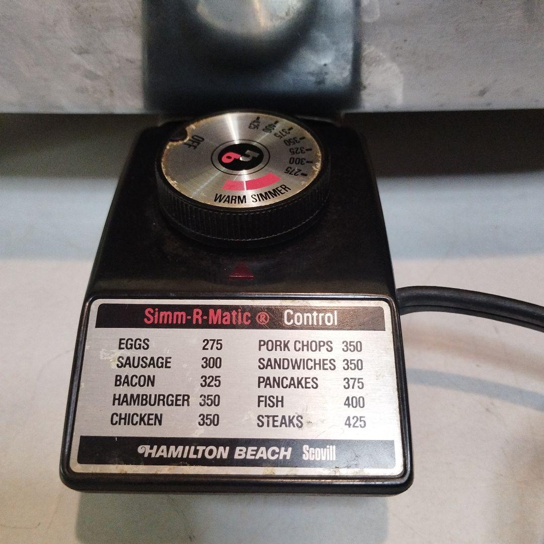 Sunbeam 　ELECTRIC FRYPAN サンビーム電気ホットプレート