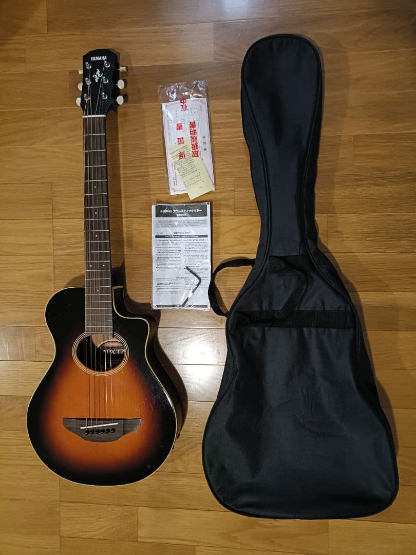 Yamaha アコースティックギター サンバースト　ミニギター　APXT2
