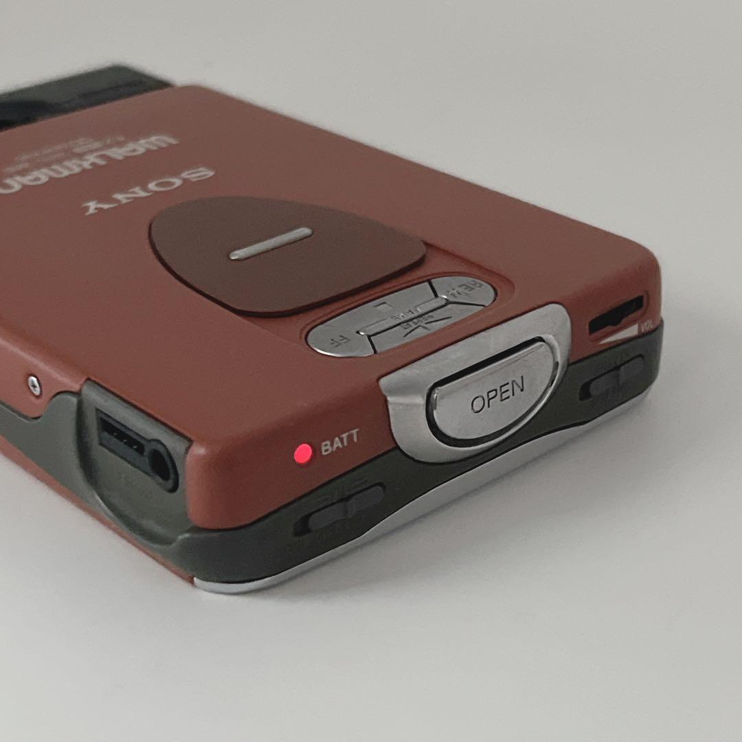 【超美品・動作品】　SONY WM-EX1 ウォークマン　レッド　希少色