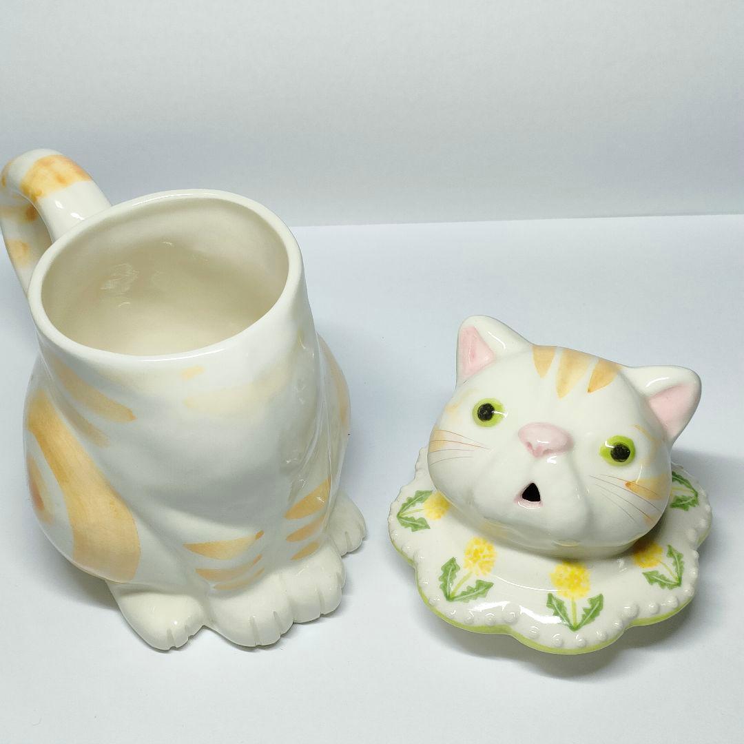 【新品】Sugar Poppo 土鈴エリザベス猫カップ シュガーポッポ