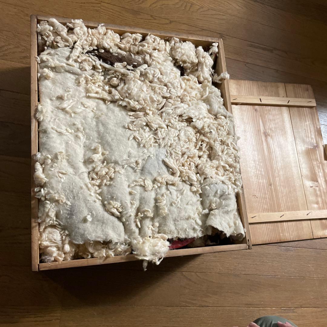 なまはげ？　鬼の面　赤鬼　昭和　張子