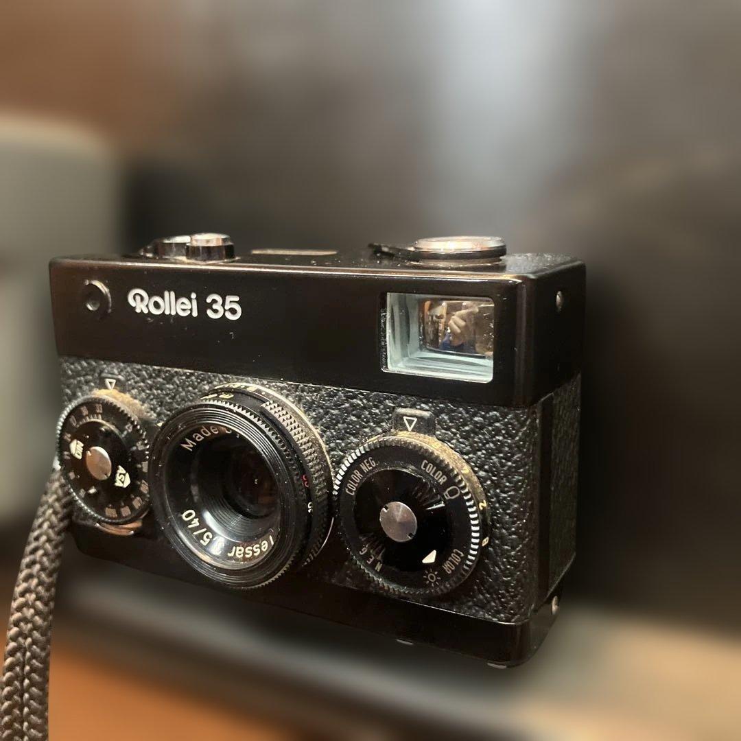 Rollei 35 コンパクトフィルムカメラ　ストロボセット　おまけ付