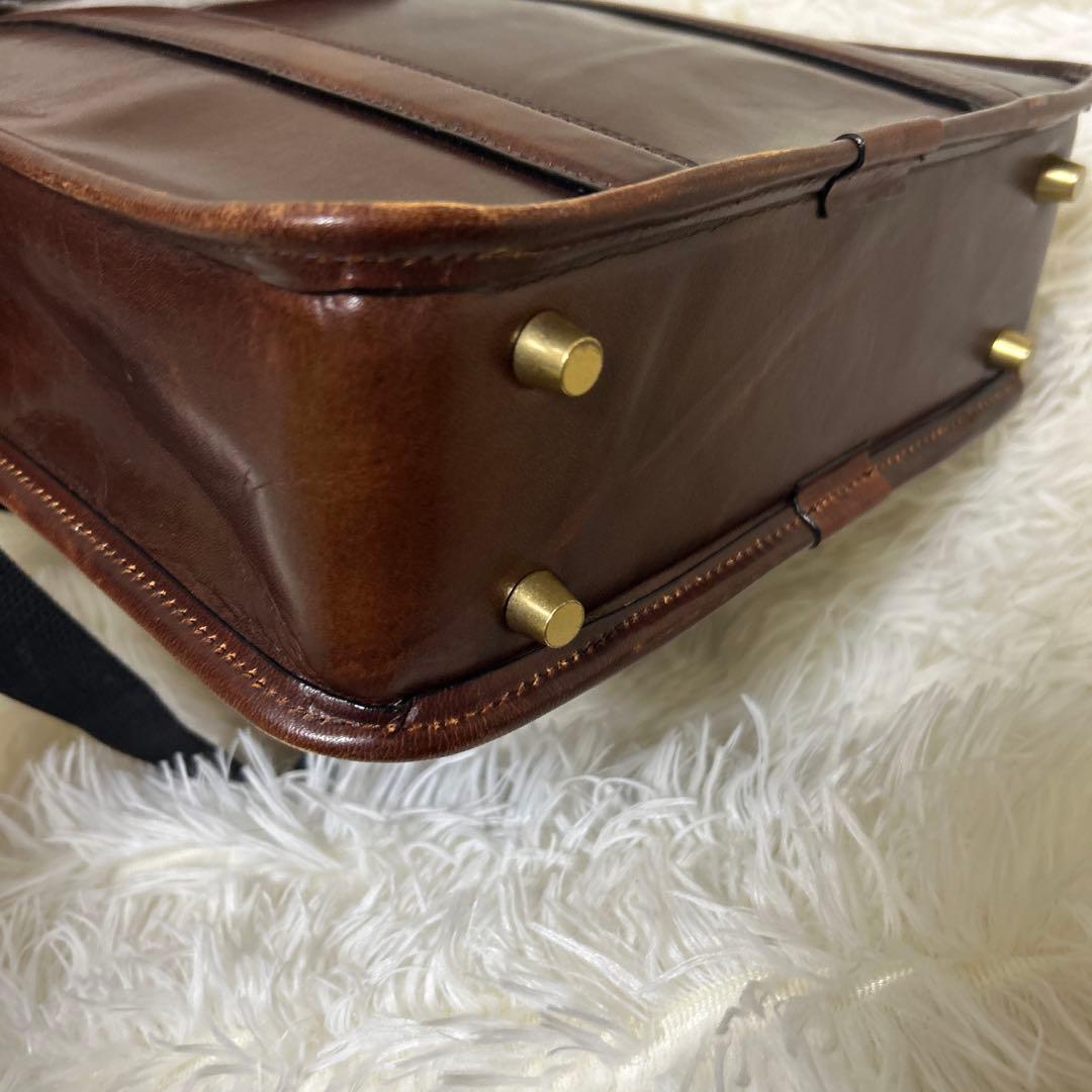 【美品】THE WARMTHCRAFTS ホースハイド　2way バッグ