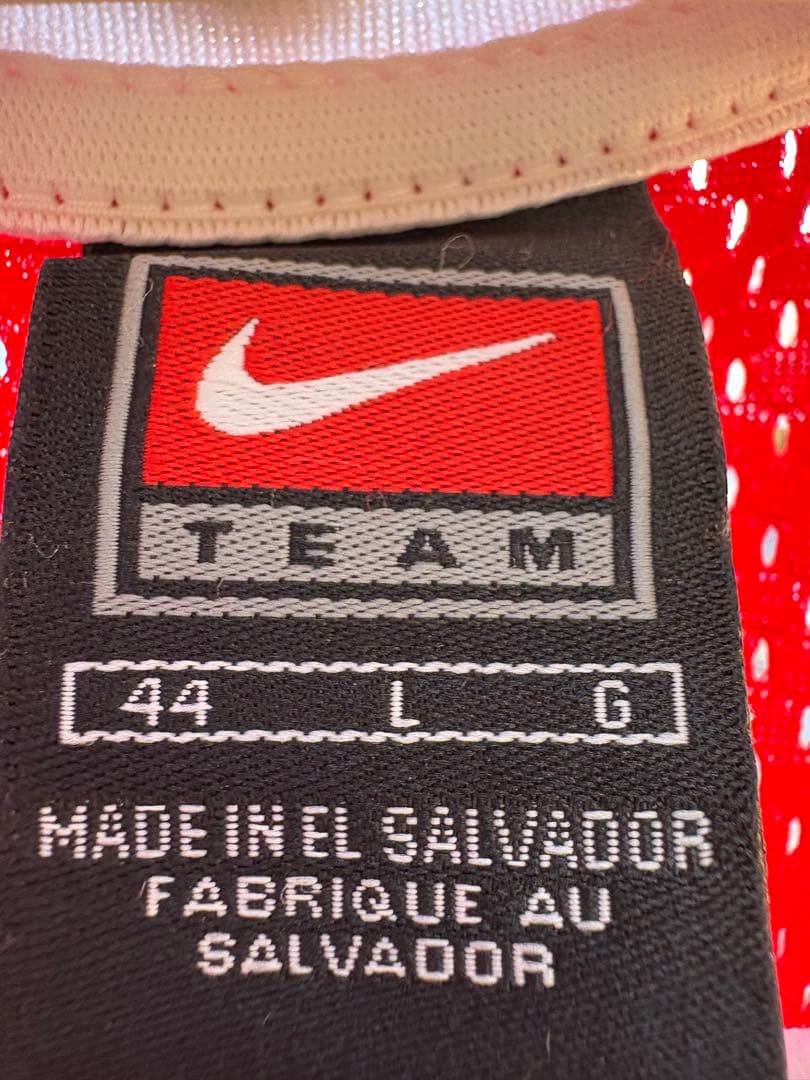 マイケルジョーダンChicago Bulls レプリカゲームジャージ　サイズ44