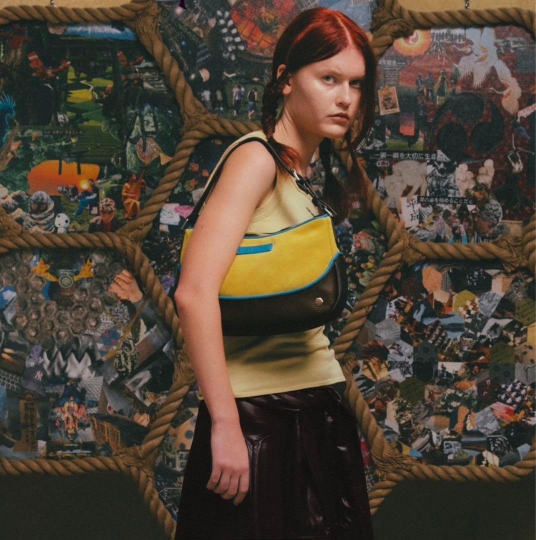 バッグ PARANOID Leather Piping Hand Bag