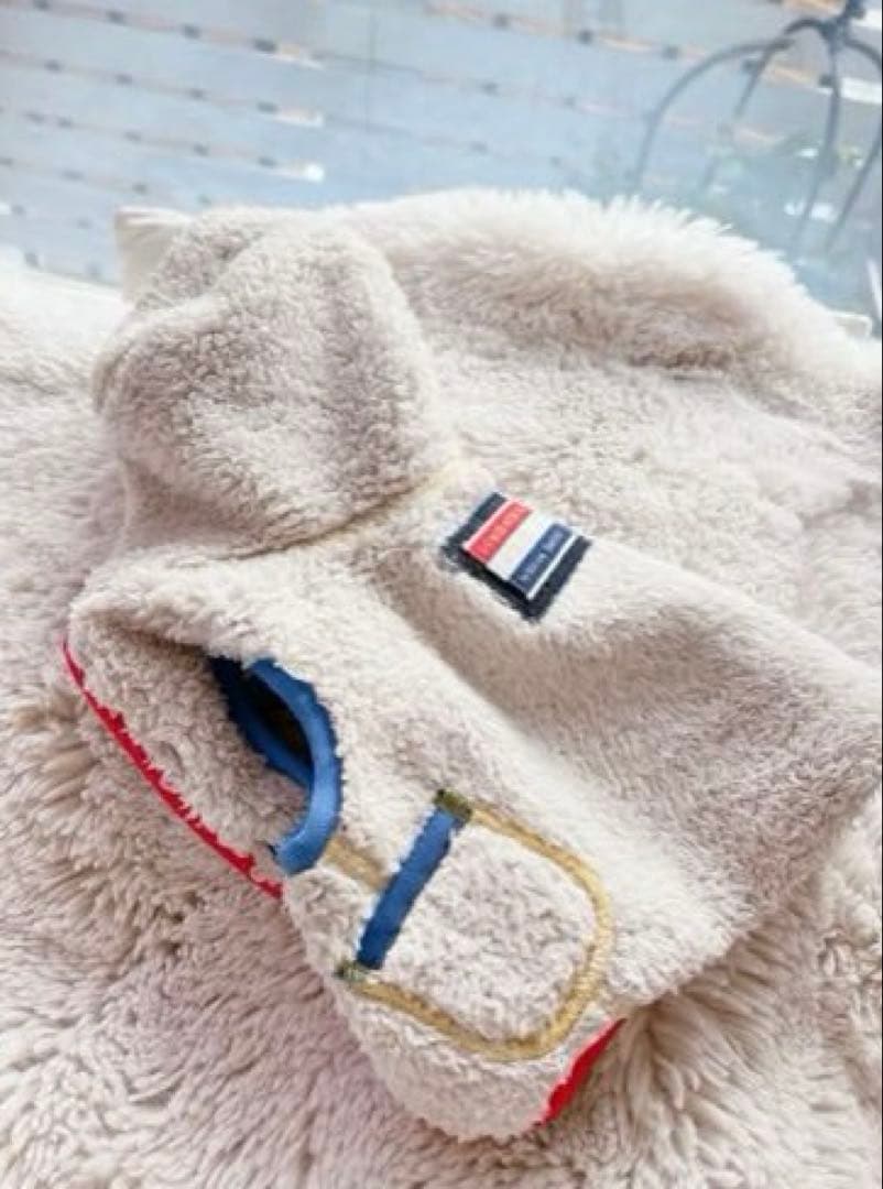 希少❣️残り1点❣️サロン限定 ❣️美品！アトリエシジ ボアパーカーベスト2ハーフ②