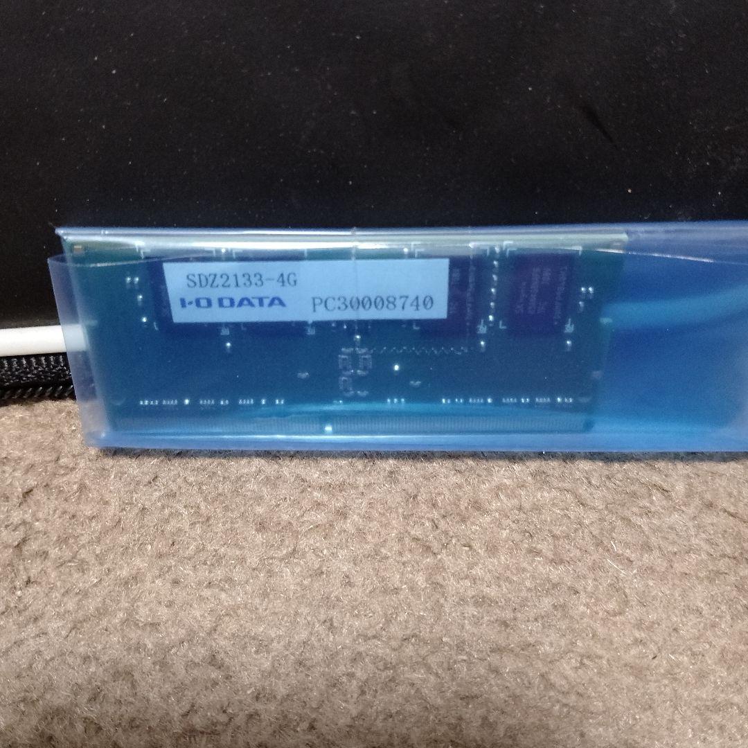 アイ・オー・データ機　SDZ2133-4G　対応ノートPC用メモリー 4GB
