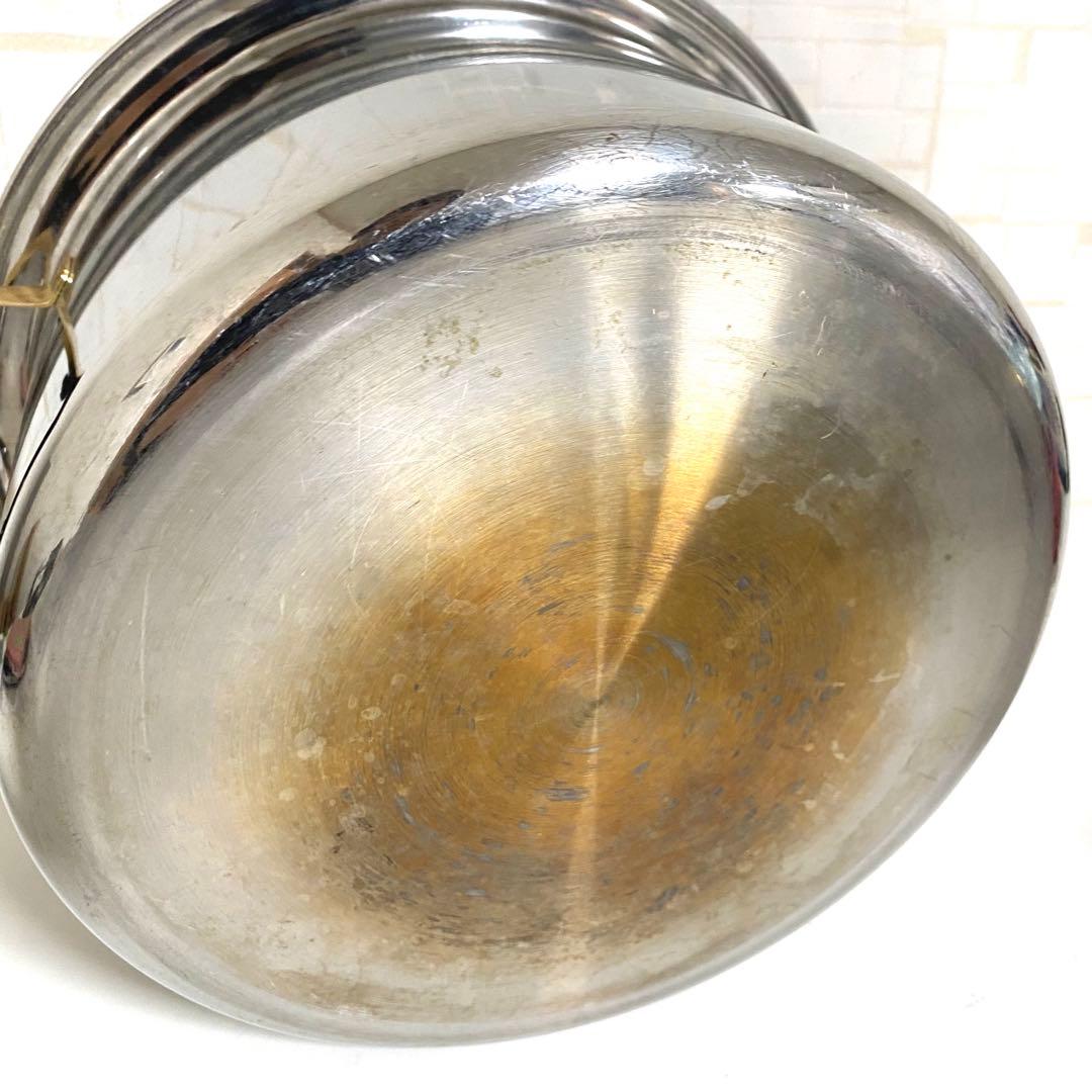 タッパーウェア レインボークッカー 26cm 両手鍋 スチーマー