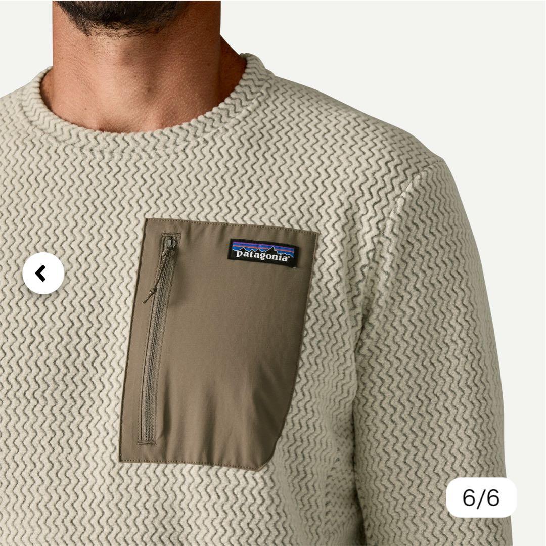 【新品】パタゴニア R1エアクルー Mサイズ 40236タグ付送料込