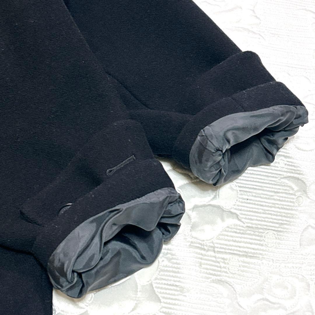 極美品❤︎ UNITED TOKYO ベロアカットテントコート 2way 黒