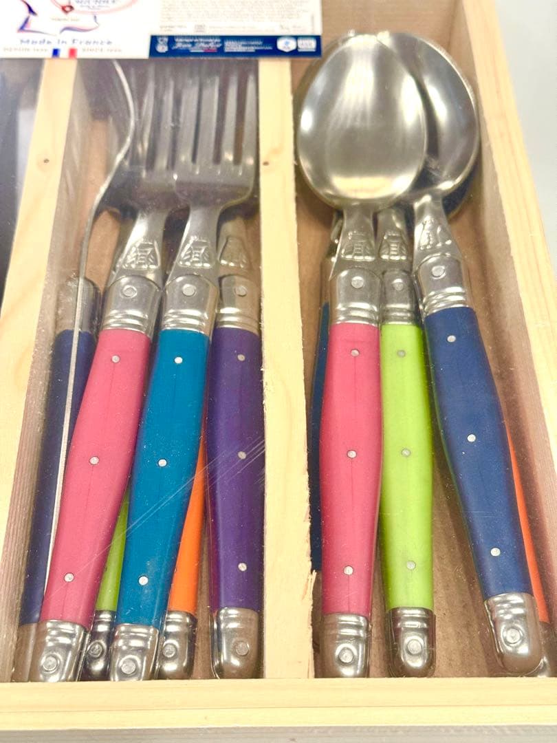 訳アリ Jean Dubost Laguioleカトラリー23点セットフランス製