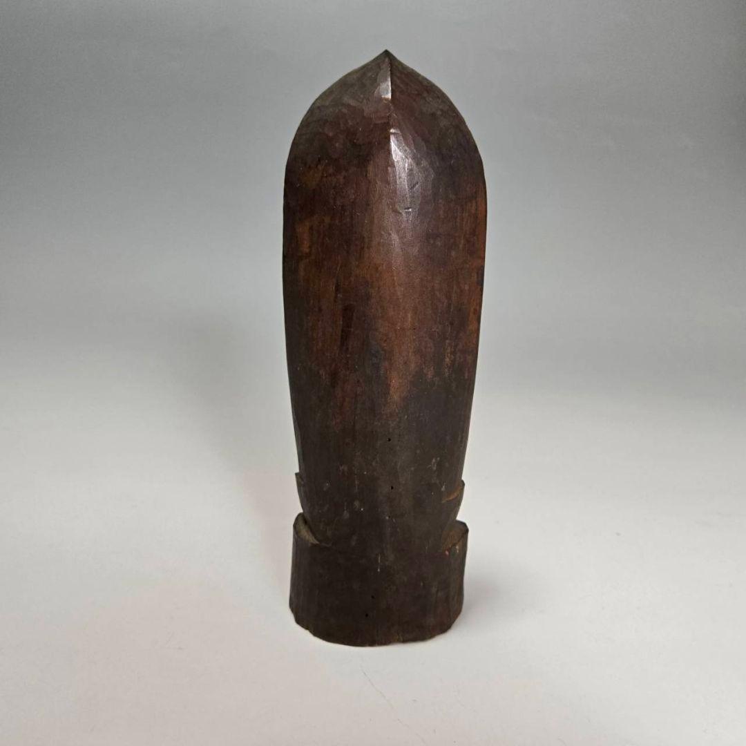 24-1276 薬師如来立像　木彫　仏像