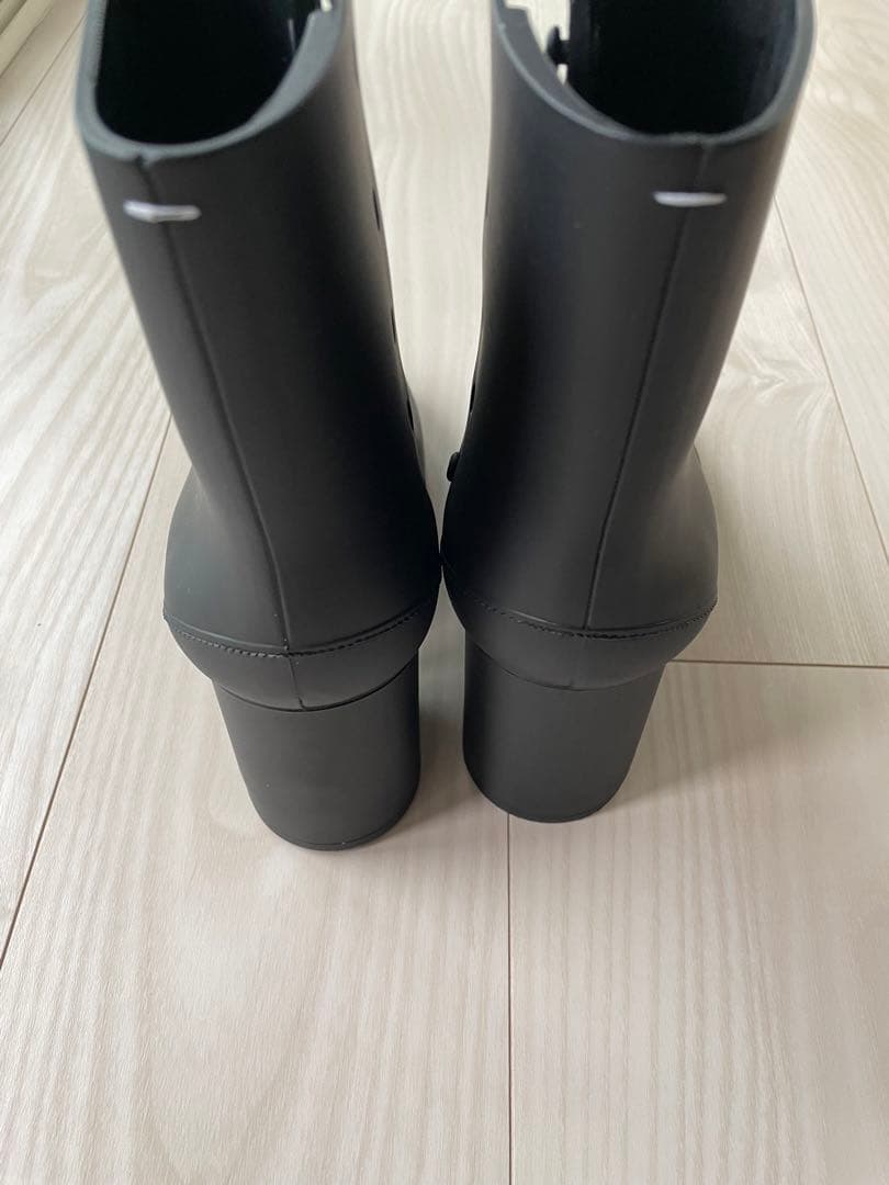 メゾンマルジェラ ラバー足袋ブーツ ブラック　36