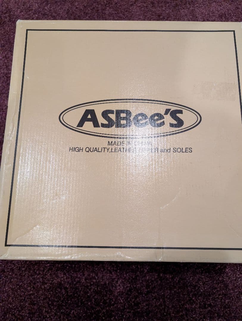 ASBee'S アスビーズ　本革ブーツ 26.5　8 1/2