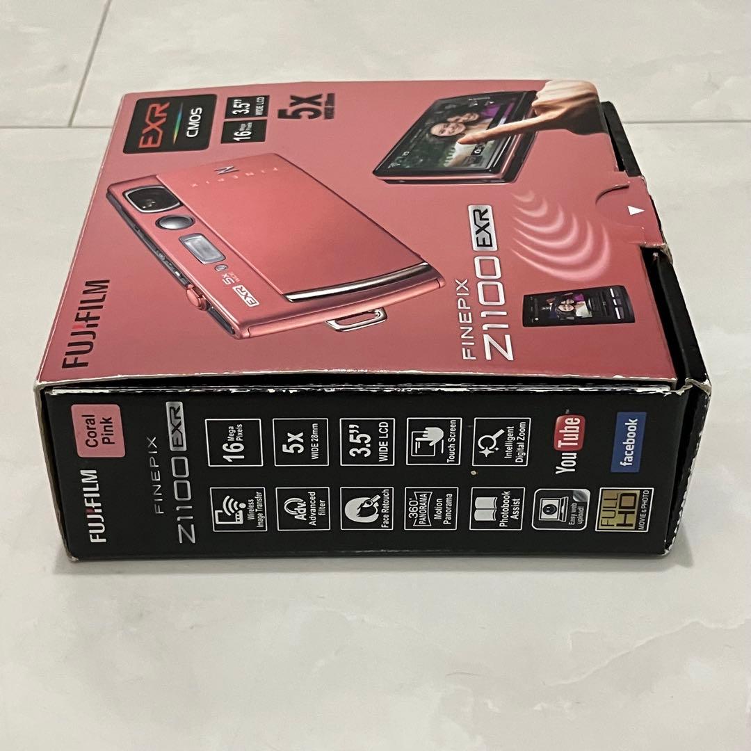 FUJIFILM フジフィルム FinePix Z1100EXR ピンクデジカメ