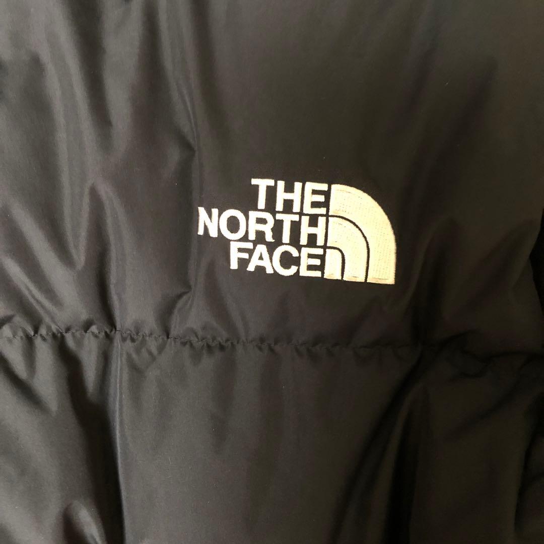 THE NORTH FACE メンズブラックダウンロングジャケット Mサイズ