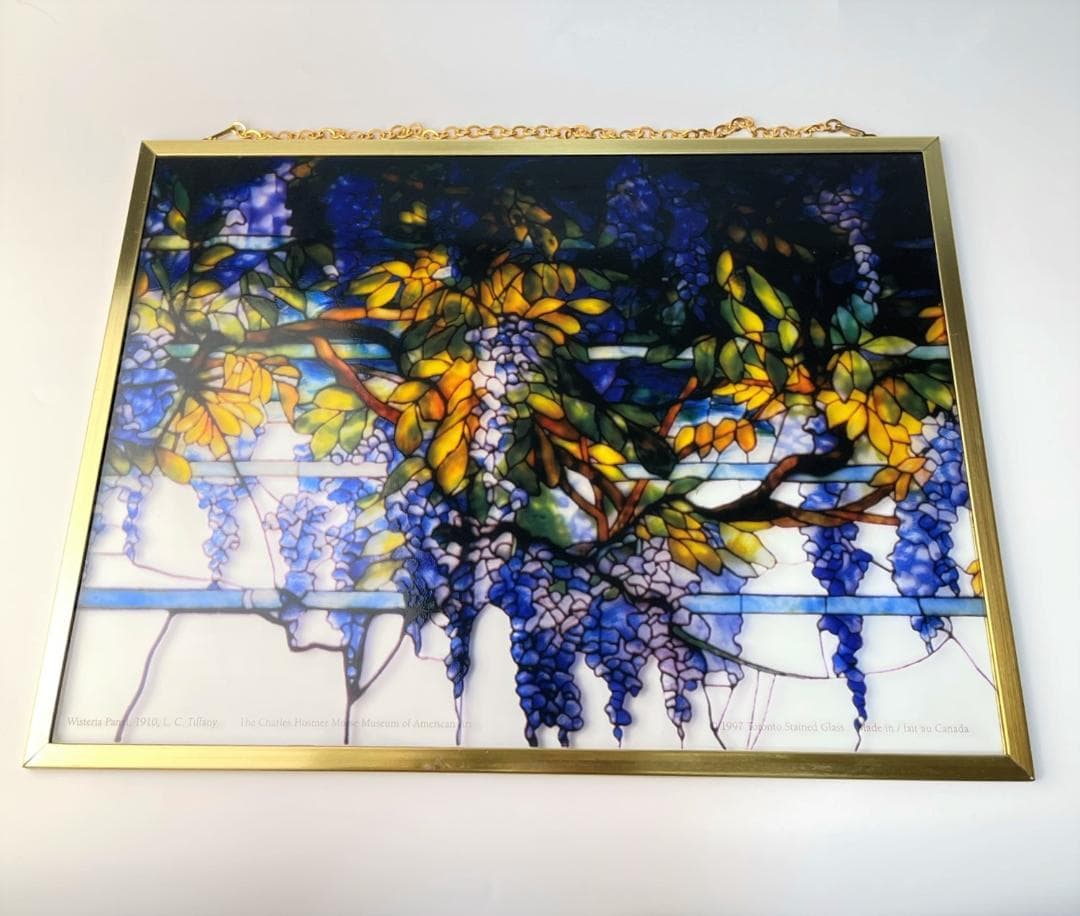 ルイス・コンフォート・ティファニー ステンドグラス Wisteria