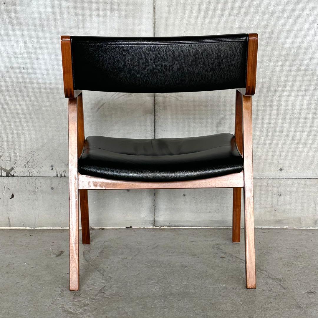 ✦ 廃盤モデル✦シギヤマ家具 CITY LD CHAIR 岩倉榮利デザイン 本革