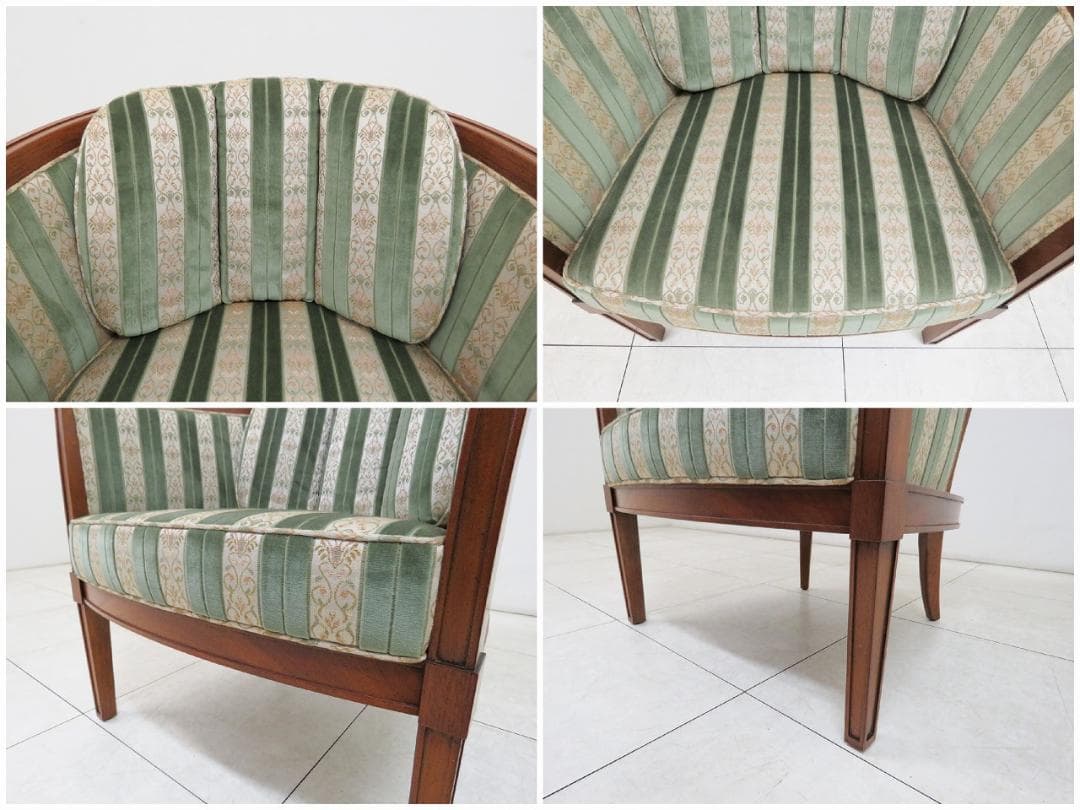 最高峰 DREXEL HERITAGE ドレクセル トライユン シングルソファ①