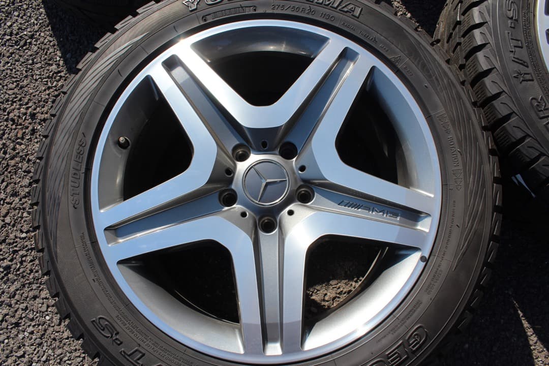 美品ベンツ純正 AMG 20インチアルミホイール&スタッドレス 4本 W463