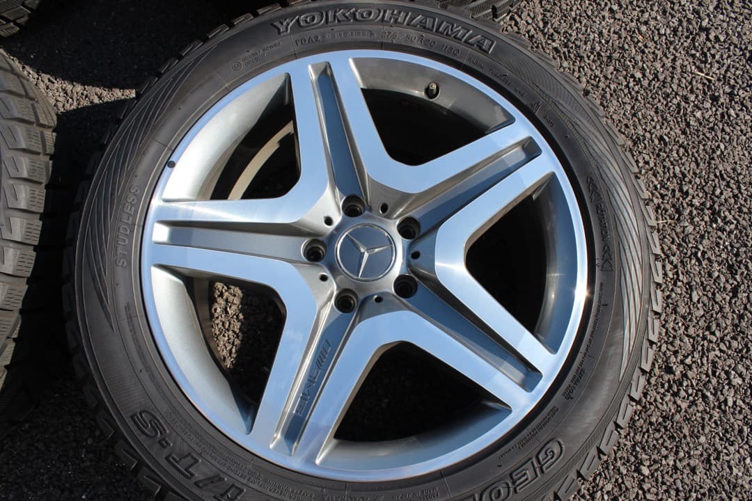 美品ベンツ純正 AMG 20インチアルミホイール&スタッドレス 4本 W463