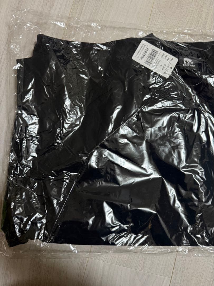 未使用 未開封 EGOZARU エゴザル Vネックジャケット Mサイズ ブラック