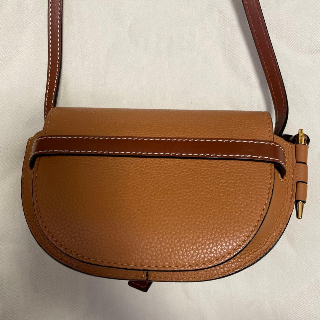 ロエベ　LOEWE ゲート　ミニ　ショルダーバッグ　ブラウン　保存袋つき