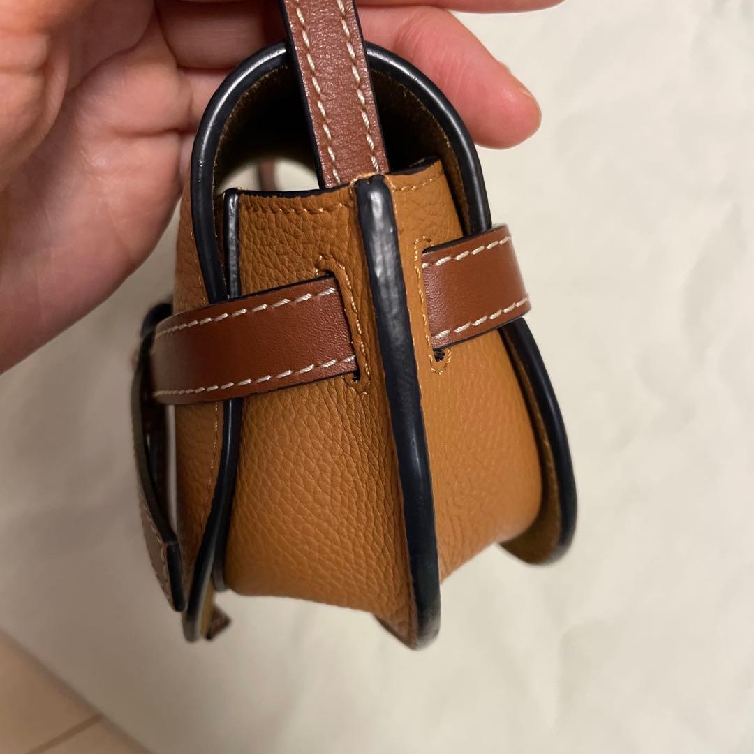 ロエベ　LOEWE ゲート　ミニ　ショルダーバッグ　ブラウン　保存袋つき