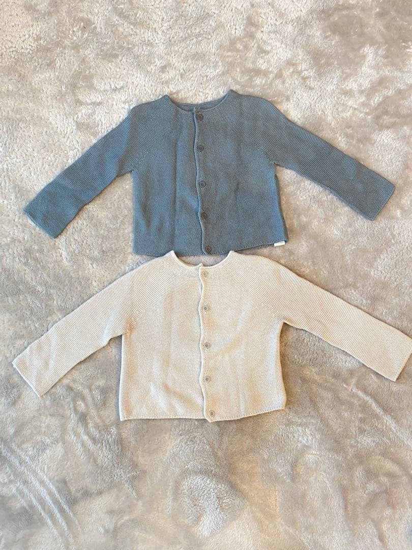 マールマール　ベビー服セット（ロンパース・カーディガン）