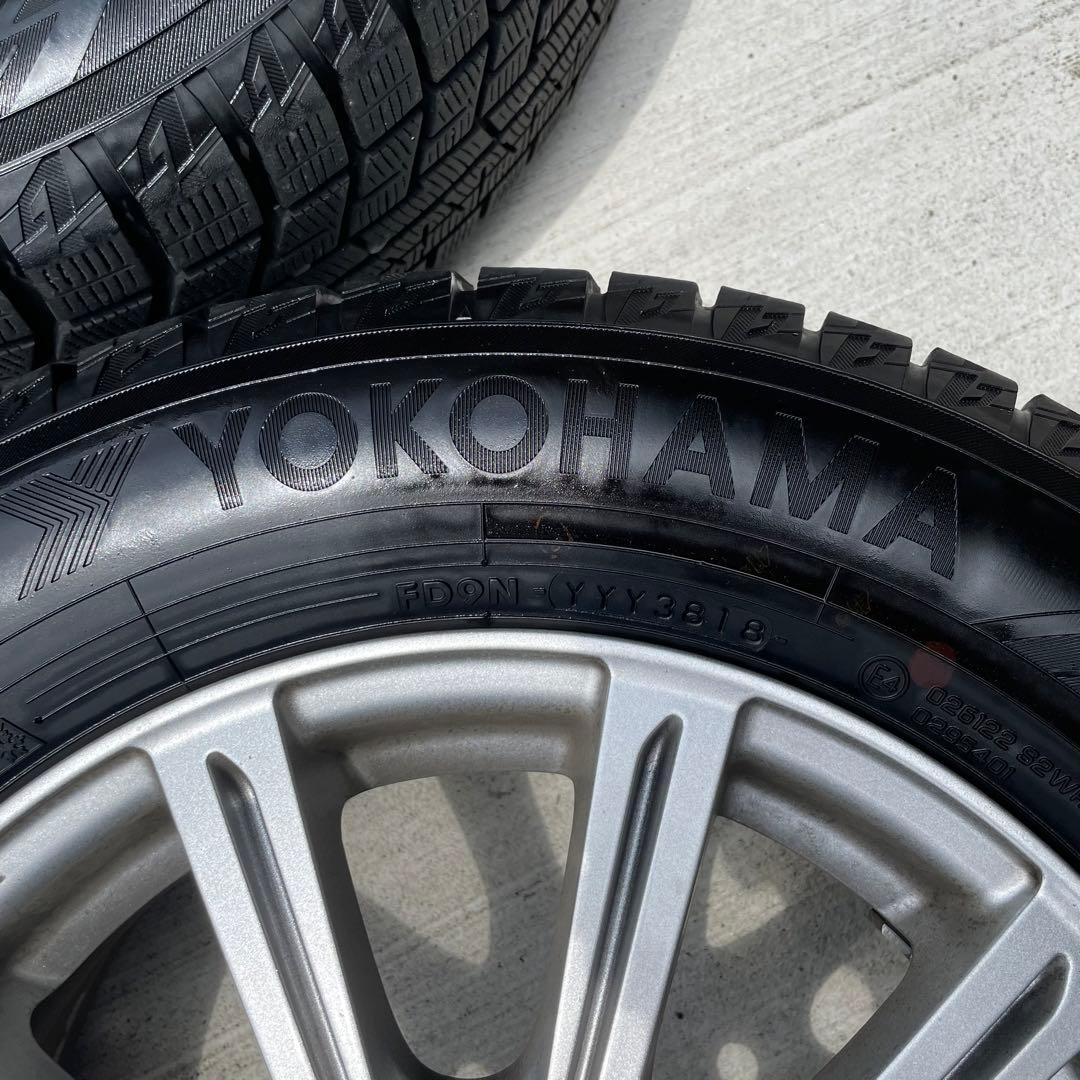 195/65R15 YOKOHAMAスタッドレスタイヤ アルミ ヴォクシー ノア