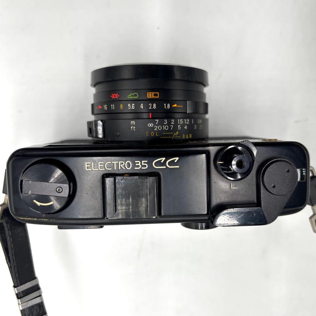 ヤシカElectro35CC Color Yashinon 35mm F1.8