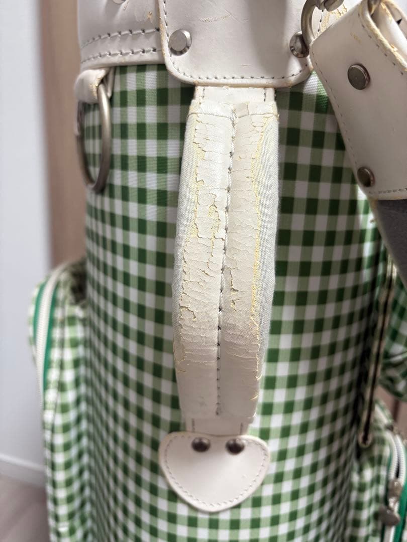 (希少)PEARLY GATESキャディバッグ Barbie カバー付き