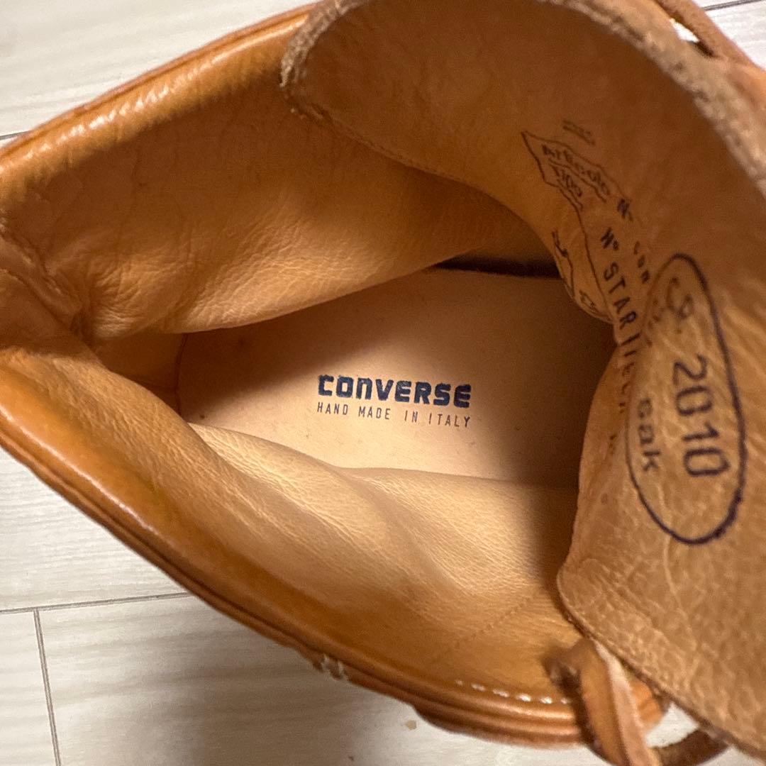CONVERSE x SAK ダブルネームレザーブーツ