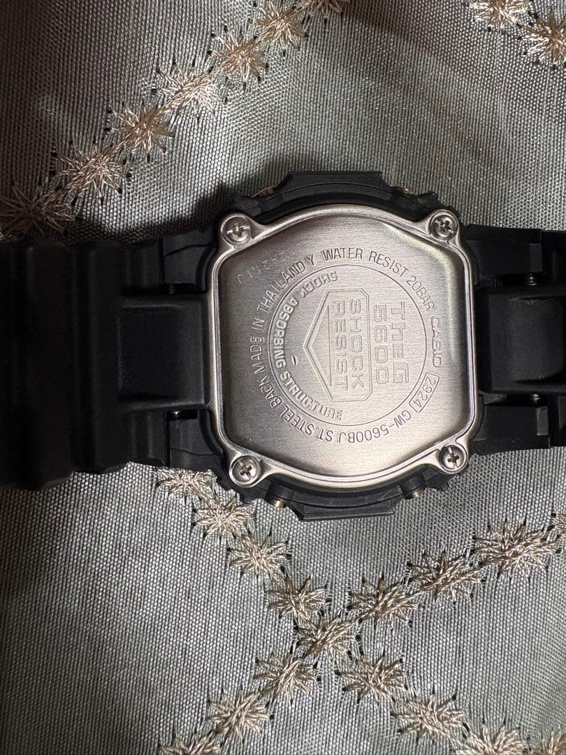 CASIO カシオ　Gショック　GW-5600BJブラック/ゴールド極上品