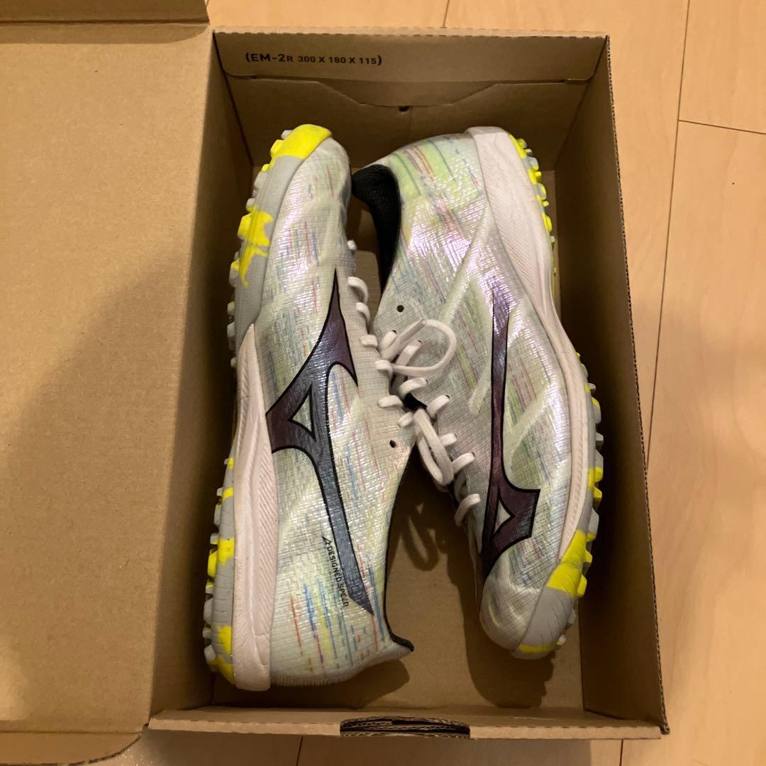 ミズノアルファ 2 ELITE AS ホワイト×シルバーイリディセント