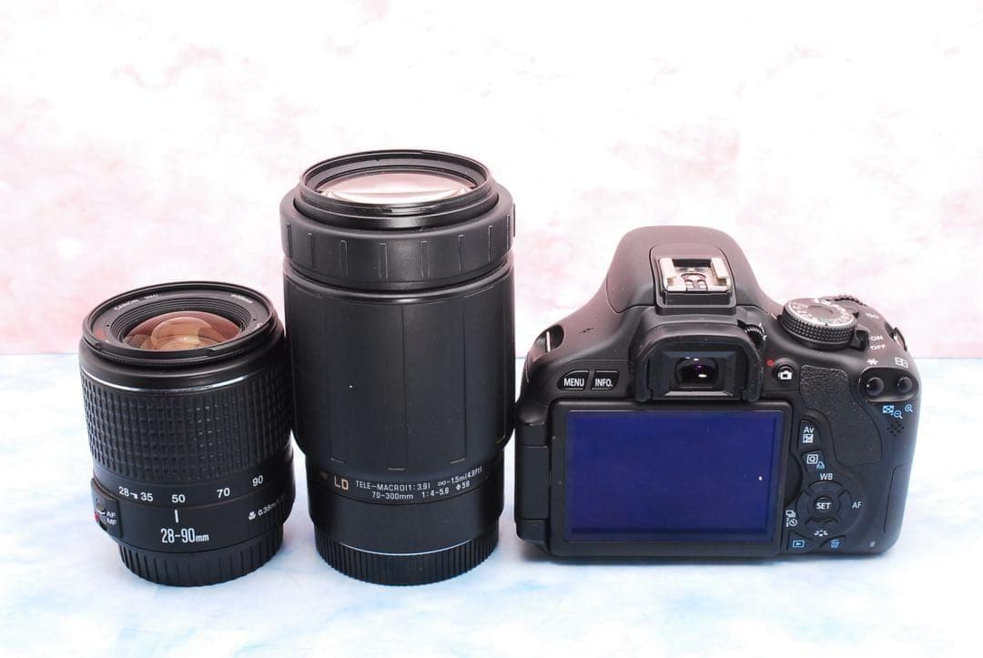 Canon EOS Kiss X5★S数少★Wレンズ＆バッグ★一眼レフカメラ